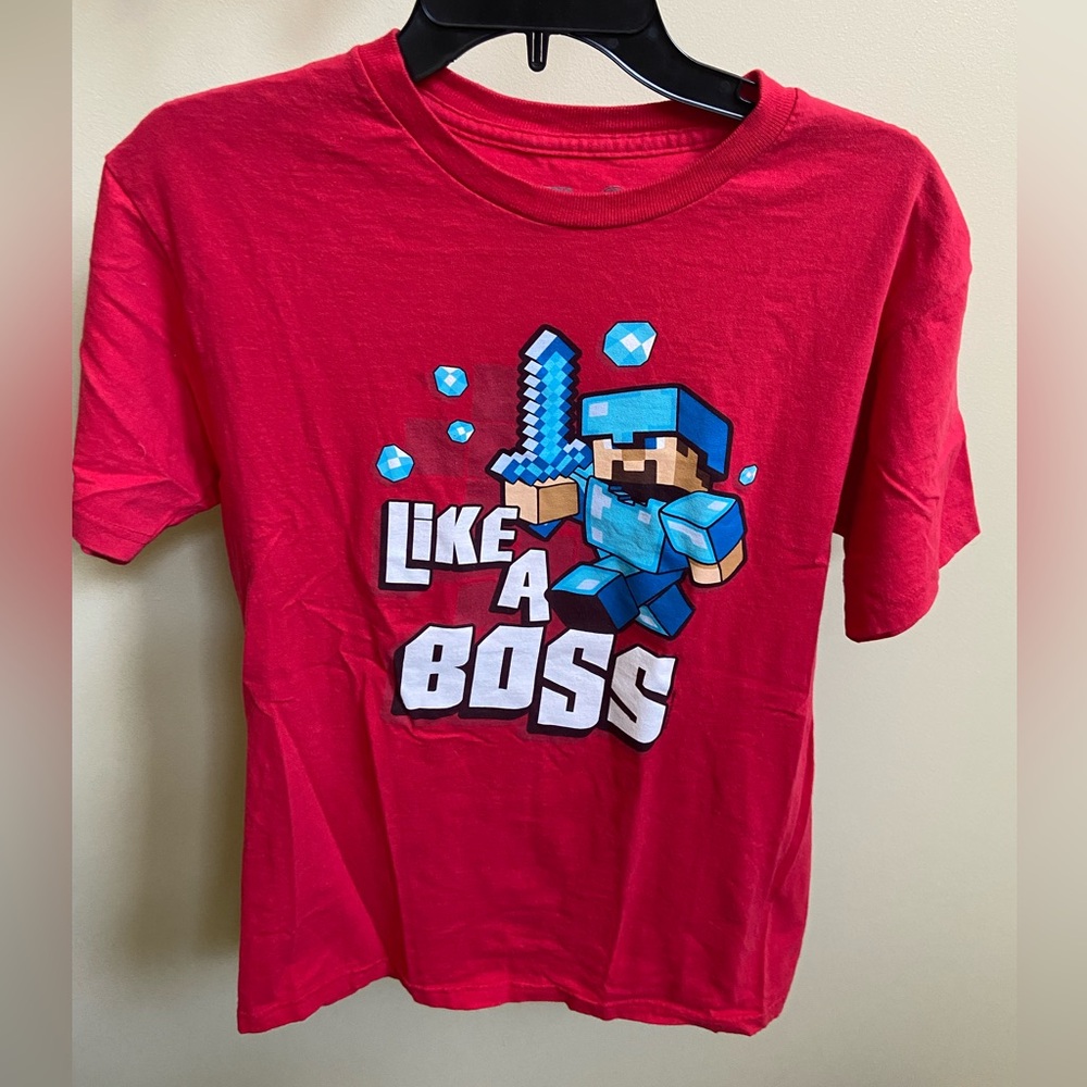 Mindcraft boys tee